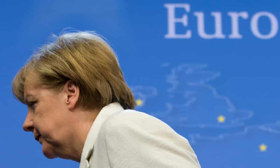 Angela Merkel, the German chancellor.