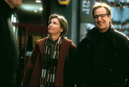 Emma Thompson and Alan Rickman in a still from the film.