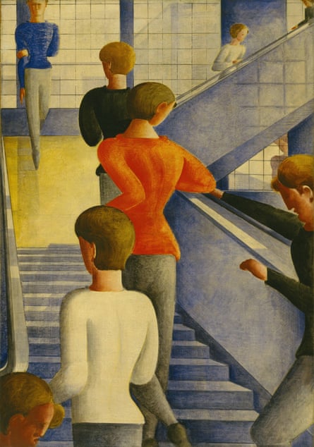 Like living sculptures … Bauhaus Stairway by Oskar Schlemmer.