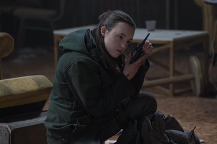 Ellie (Bella Ramsey) in the season finale of The Last of Us.