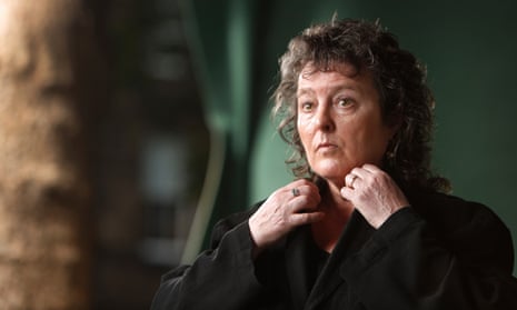 Getting her coat … current UK poet laureate Carol Ann Duffy.