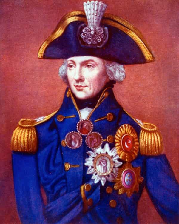 Horatio Nelson azt tervezte, hogy byssusból készült kesztyűt küld Lady Hamiltonnak.