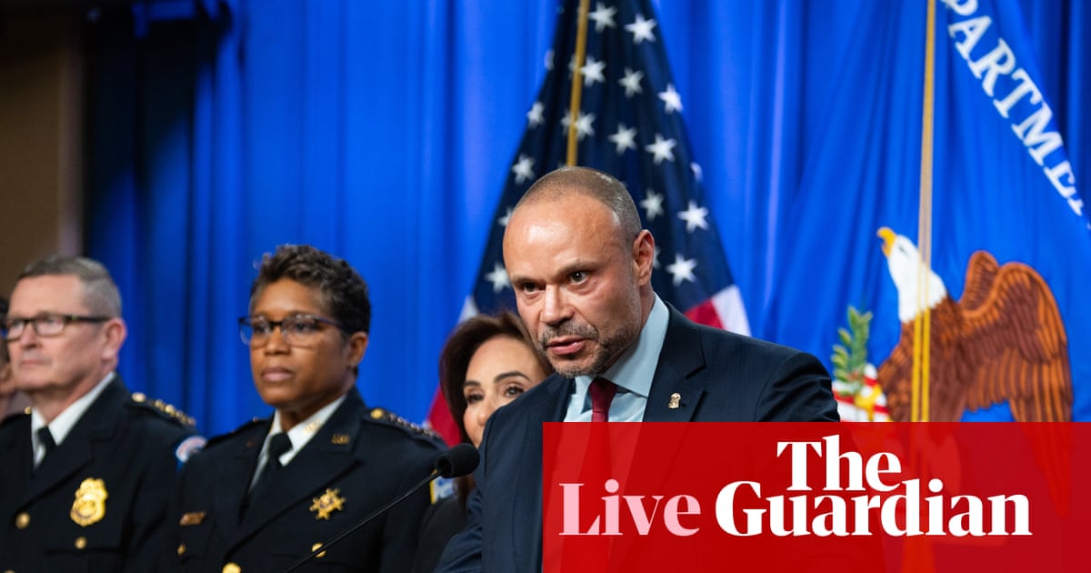 Donald Trump appears to confirm Bongino’s exit from FBI – live