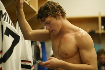 ‘He’s too good for the material’ … Connor Storrie as Ilya Rozanov.