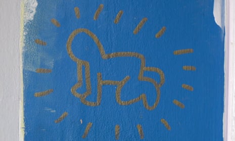 Keith Haring's Radiant Baby painting.