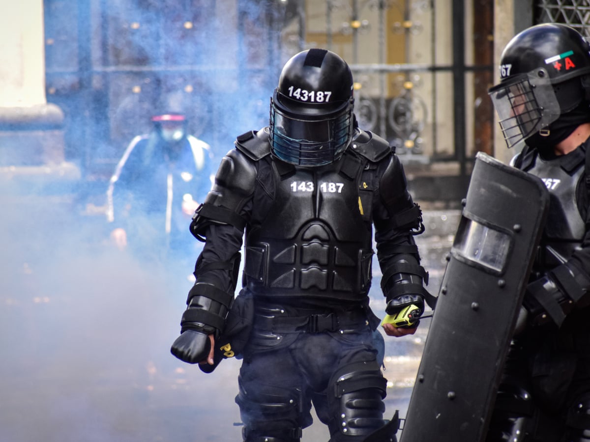 Futuristic Riot Police