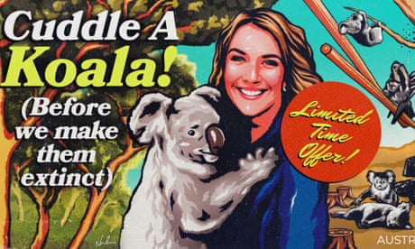 Artwork by Brisbane artist Nordacious that will be running on the billboard in Times Square