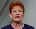 Pauline Hanson says she’s sorry ‘if I offended people’ with Indigenous Australians remarks