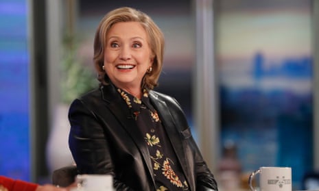 Hillary Clinton promotes her crime novel State of Terror on US TV.