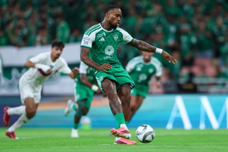 Ivan Toney scores for Al Ahli this month