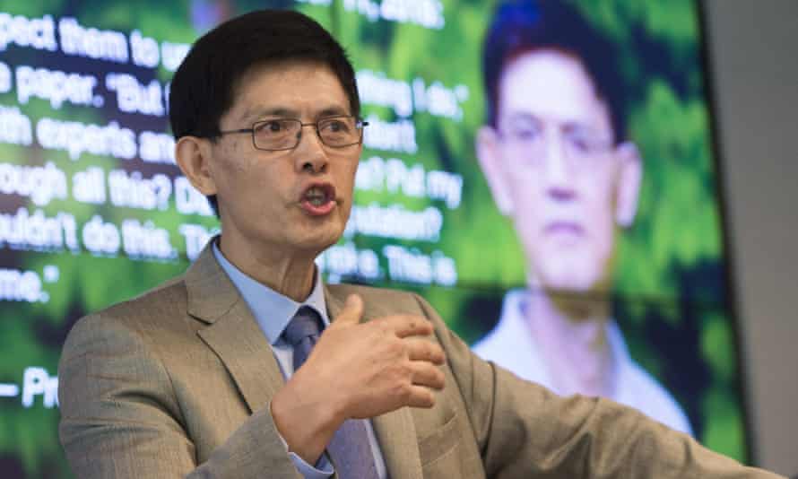 Xiaoxing Xi, chair of the Department of Physics at Temple University in Philadelphia.