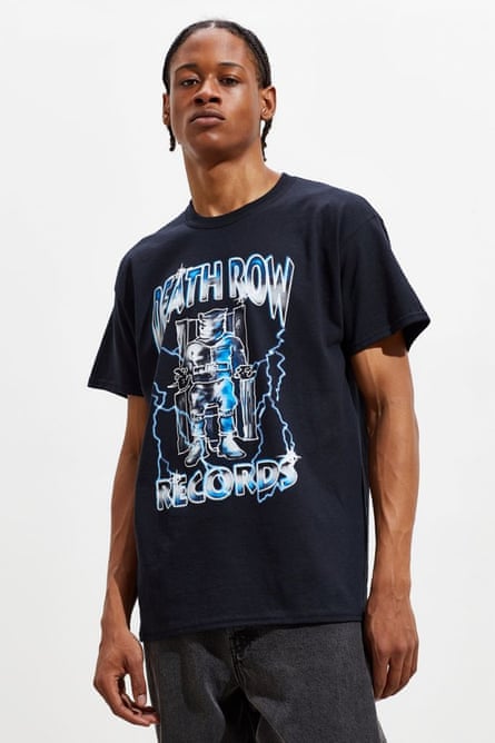 A Death Row Records T-shirt from Urban Outfitters.