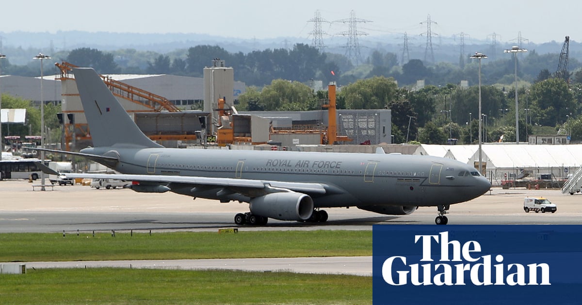 Boris Johnson Repaint May Ruin Plane For Military Use Says Ex Pilot Politics The Guardian