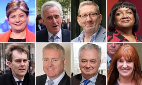 Key players within the struggle for influence within Labour.