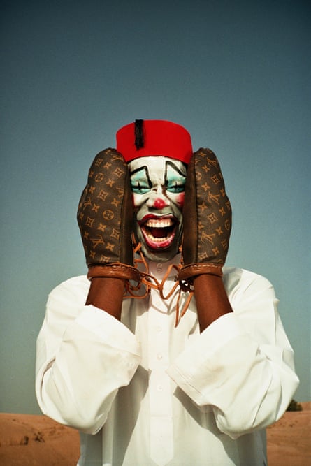 Louis the clown, 2021, by Mous Lamrabat