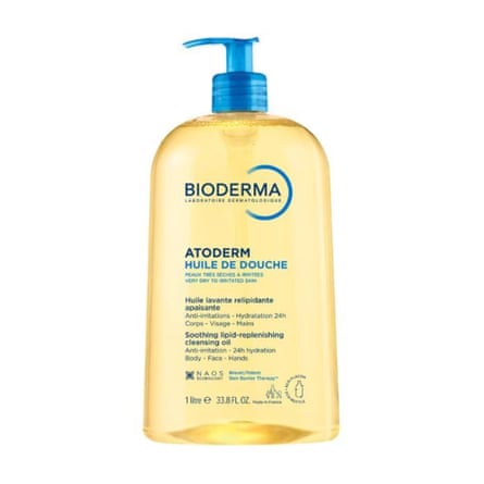 Bioderma Atoderm Cleansing Oil Normal To Very Dry Skin, 1 litre bottle.