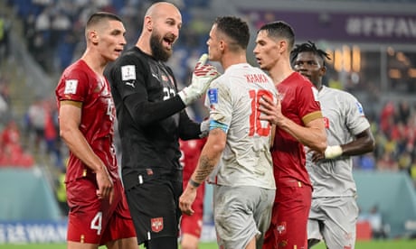 Serbia face Fifa disciplinary proceedings after stormy Switzerland showdown
