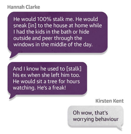 “Oh wow, that’s worrying behaviour”