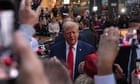 Trump in court as David Pecker to resume hush-money testimony – live