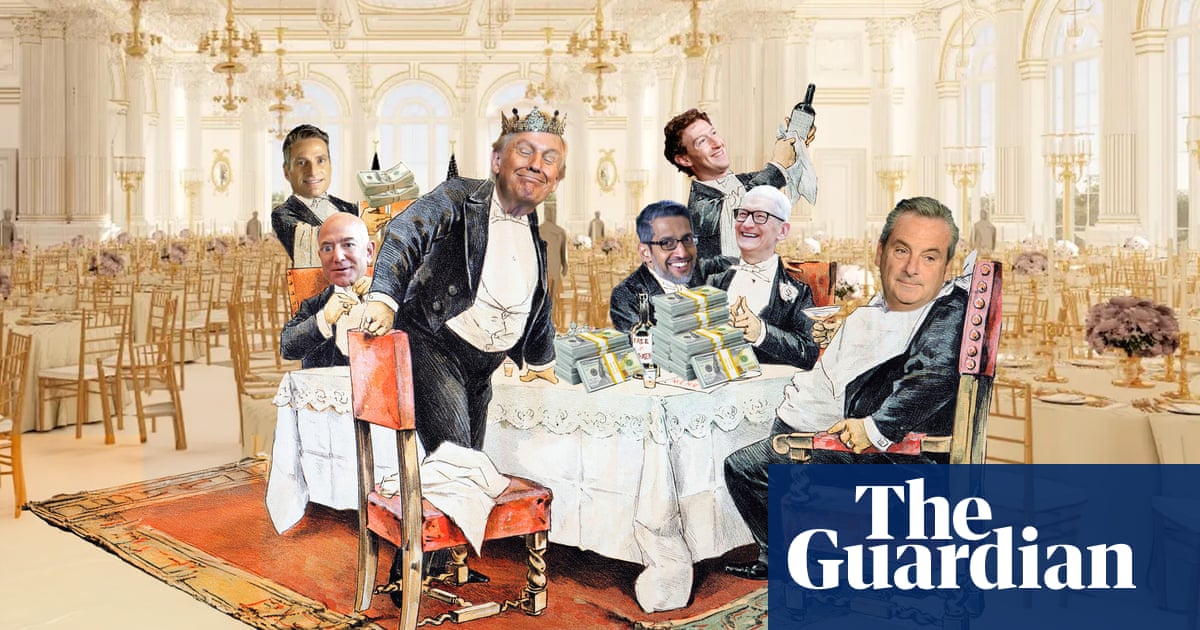 The luxury gap: Trump builds his palace as Americans face going hungry