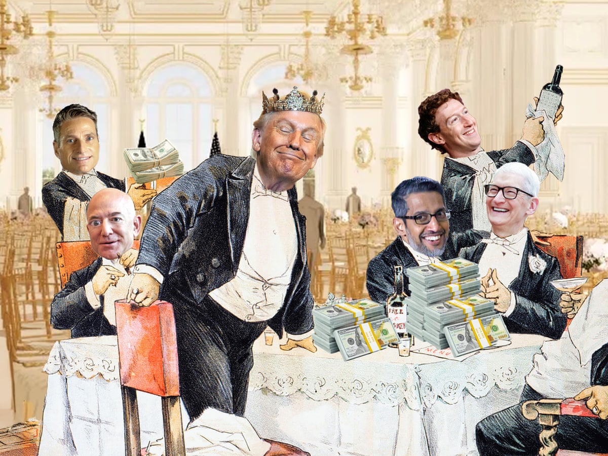 Trump builds his palace as Americans face going hungry Trump builds his palace as Americans face going hungry