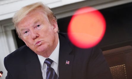 Donald Trump meets with Republican members of Congress on Friday.