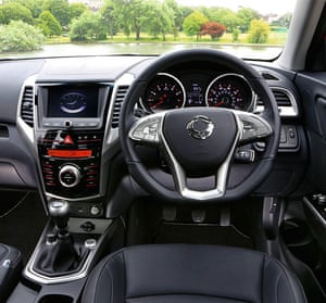 Photograph of Ssangyong Tivoli interior