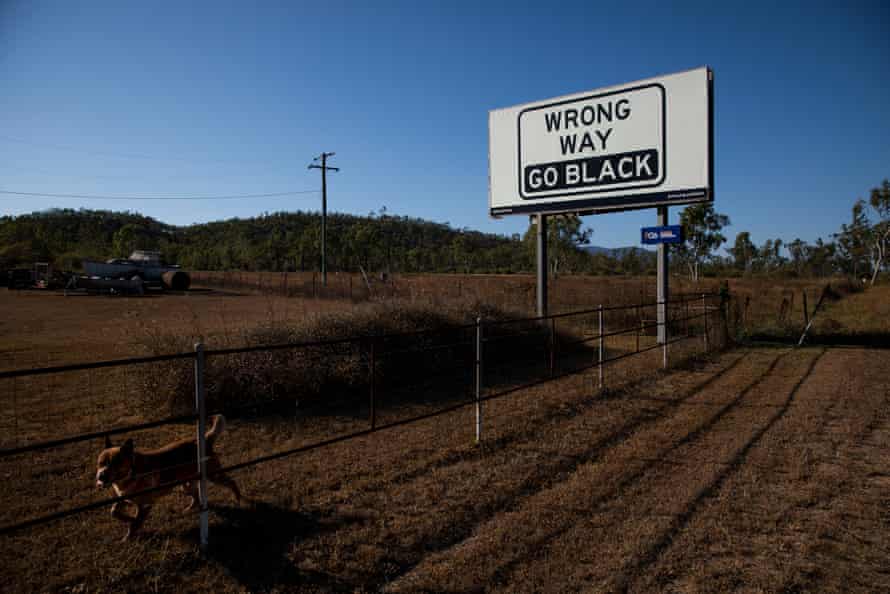‘Wrong Way Go Black’ by Libby Harward on the Flinders Highway