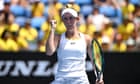 Storm Hunter powers into Australian Open second round with straight-sets win