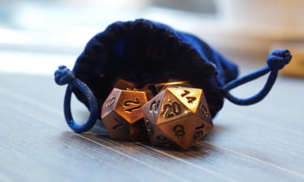 D&D dice.