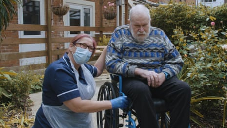 Masks, beers and 2 metre visits: life in a care home after a coronavirus outbreak – video