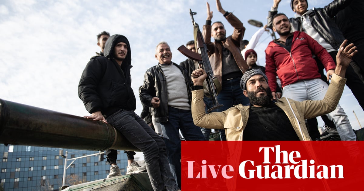 Syrian rebels say they have captured capital as Bashar al-Assad reported to have fled Damascus - live updates