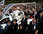 Pope Leo urges healing of ‘deep wounds’ before meeting child sexual abuse survivors in France