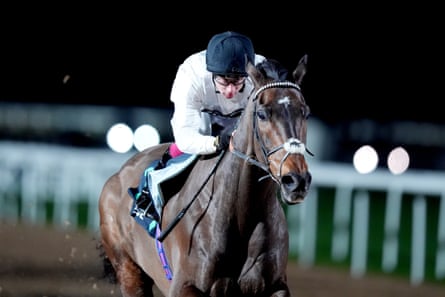 Oisin Murphy is motionless in the saddle as Constitution Hill strides away to victory.