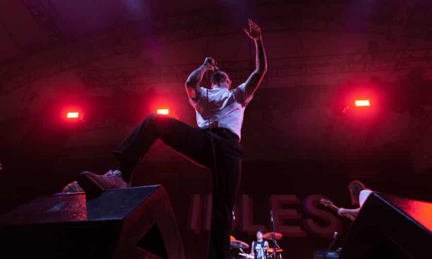 Idles shows at Eden Sessions, September 2021.