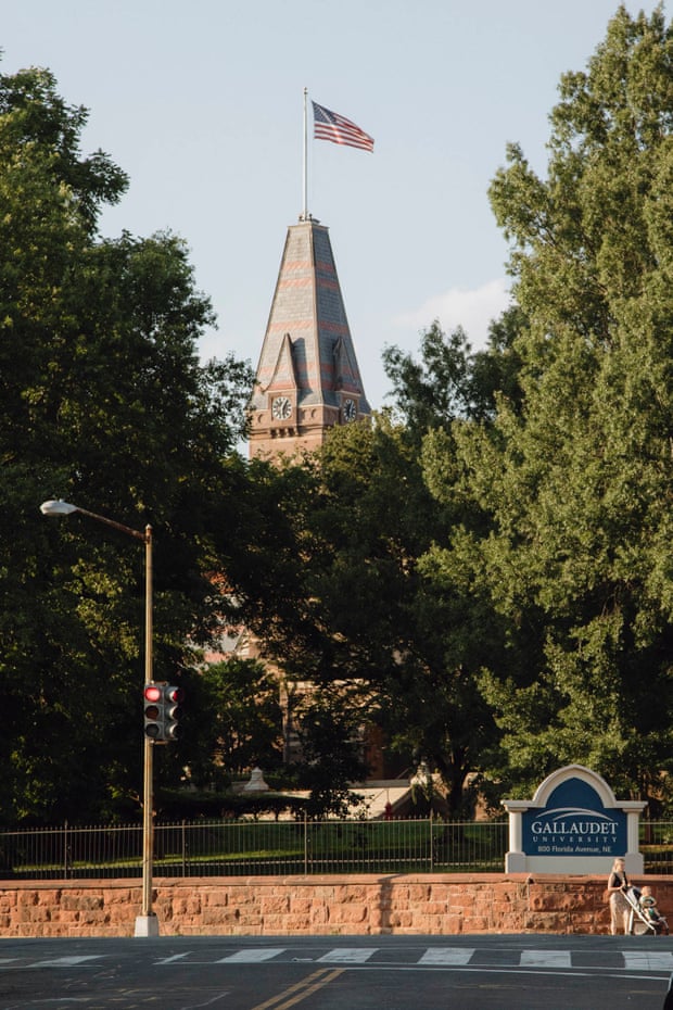 Gallaudet is the only liberal arts university in the world that specializes in educating deaf and hard of hearing students.