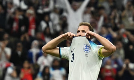 Harry Kane: ‘Disappointing moments make me ready for another challenge’ | Harry Kane 6 England’s Harry Kane reacts after missing from the penalty spot against France at the World Cup