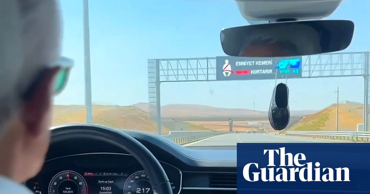 Turkish transport minister fined after posting video of himself driving at 140mph Turkish transport minister fined after posting video of himself driving at 140mph