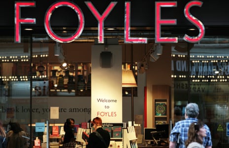 Foyles bookshop Charing Cross Road, London.