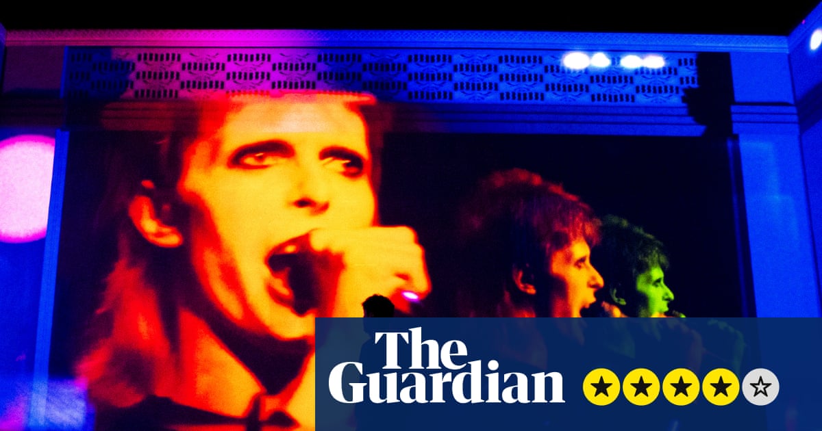 David Bowie: You’re Not Alone review – Ziggy glam and Berlin grime in a bum-shaking yet sanitised immersion