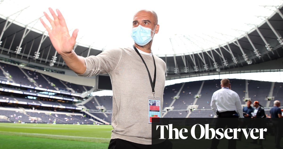 Mandate wearing of masks to keep stadiums open, urges Pep Guardiola