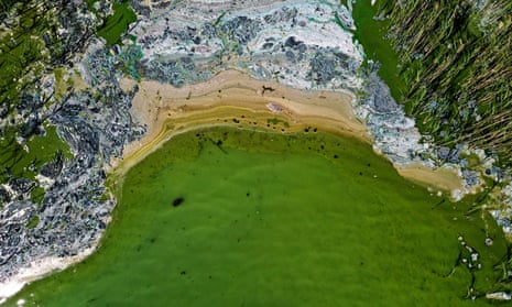 The overuse of phosphorus is creating algal blooms such as the one in the Baltic Sea near Stockholm in Sweden