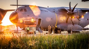An A400M based at RAF Brize Norton prepares for an Operation Broadshare sortie to the Turks and Caicos Islands. This image was one of 900 submitted to this year’s competition