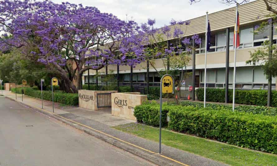 Mackellar Girls Campus in Manly Vale before the floods