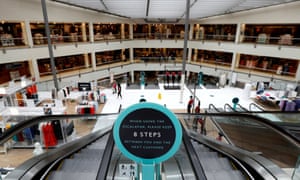 The interior of John Lewis in Kingston