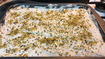 Arlene's pistachio bars.