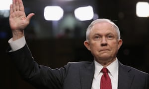 Attorney general Jeff Sessions testifies before the Senate intelligence committee.