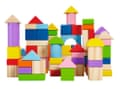 Wooden building blocks