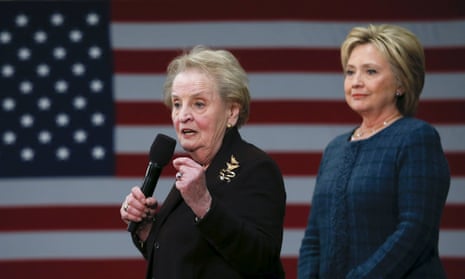 Clinton defends Albright and Steinem apologises as sexism claims