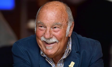 Jimmy Greaves at the launch of the Royal Mail Football Heroes stamp collection, 2013.